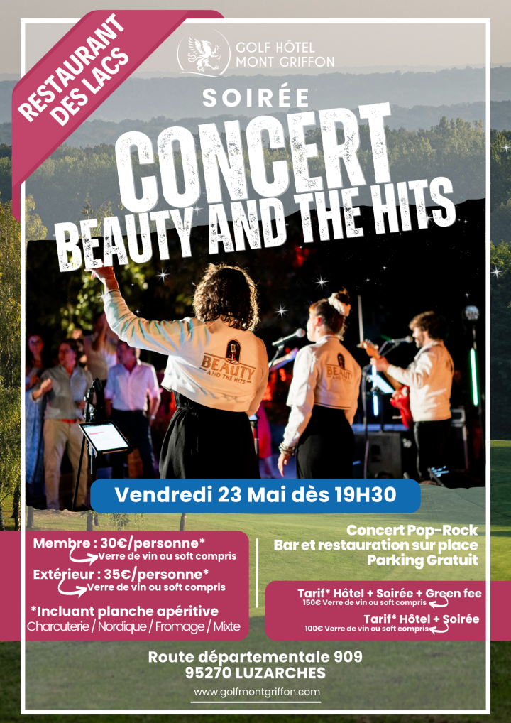 Affiche Évènement Soirée 23 Mai